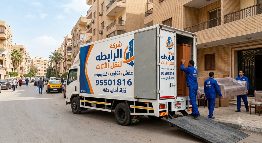 شركة الرابطه نقل عفش مع الفك وتركيب