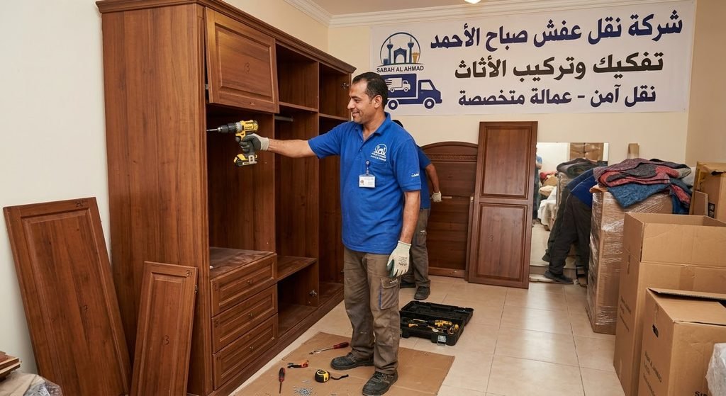 نقل عفش صباح الاحمد امنة وسريع